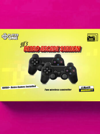 90s Retro Arcade Station– 10,000+ Retro Games | Full HD Retro Game Console