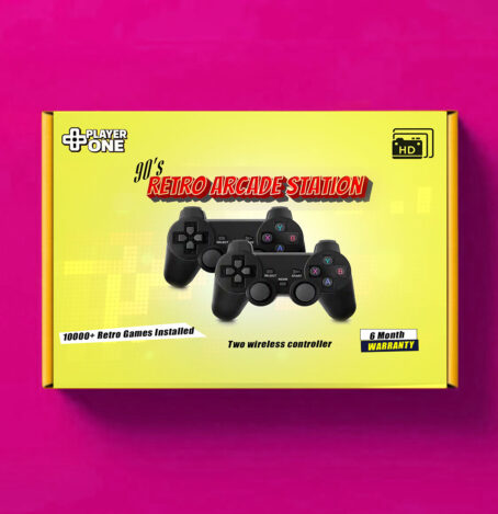 90s Retro Arcade Station– 10,000+ Retro Games | Full HD Retro Game Console