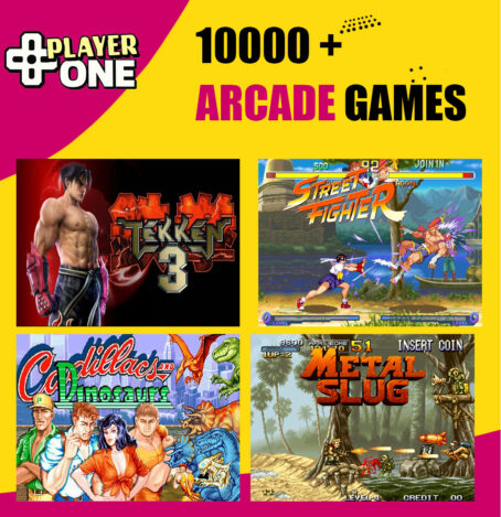 90s Retro Arcade Station– 10,000+ Retro Games | Full HD Retro Game Console - Image 2